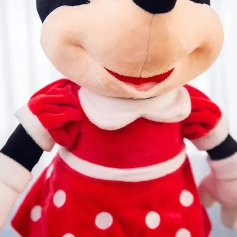 Neu Disney Cartoon Nette Mickey Minnie Plüsch Puppe Baumwolle Gefüllt Super Weiche Kristall Samt Stofftiere Mädchen
