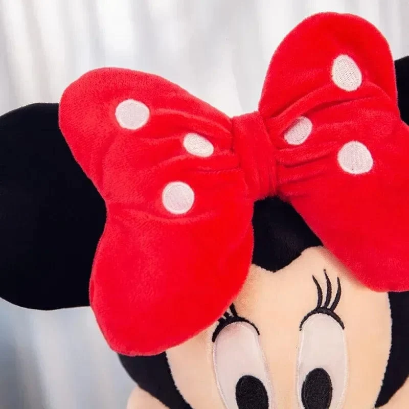 Neu Disney Cartoon Nette Mickey Minnie Plüsch Puppe Baumwolle Gefüllt Super Weiche Kristall Samt Stofftiere Mädchen