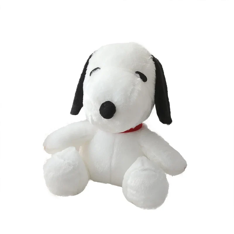 Großes Snoopy-Plüschtier, Kawaii, weißer Hund, weiches Kissen, ausgestopfte Puppe, Cartoon-Tier, Geburtstagsgeschenke für Freundinnen und Kinder