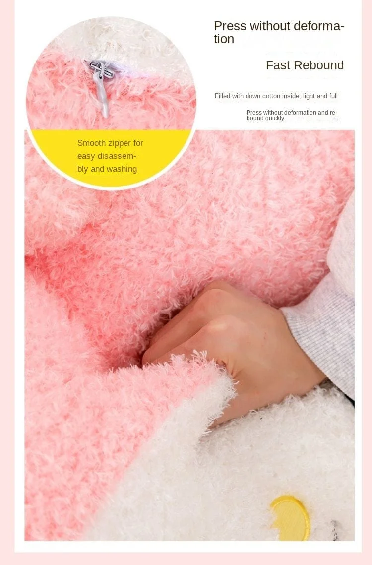 Übergroßes Kuromi Melody Sanrio Plüschtier, superweiches Plüschkissen, Kwaii Plüschtier, Kindergeburtstagsgeschenke