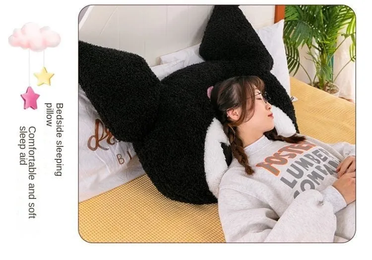 Übergroßes Kuromi Melody Sanrio Plüschtier, superweiches Plüschkissen, Kwaii Plüschtier, Kindergeburtstagsgeschenke