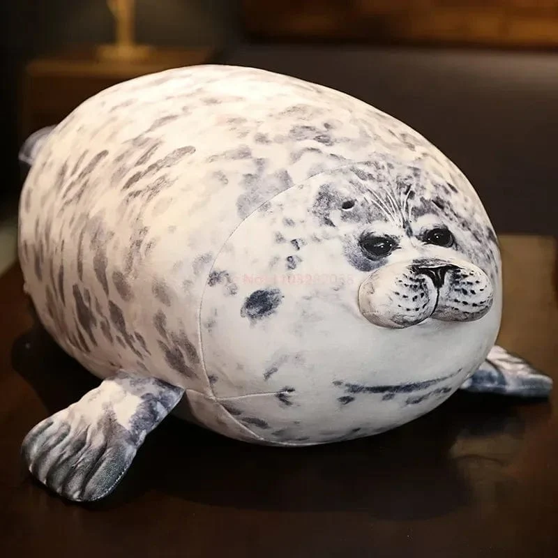 Fettes Plüsch-Foca-Gorda-Robbenspielzeug, Kuscheltier, Foca-Guatona-Peluche, weiche Puppe, Schlafkissen, süße Seelöwenpuppe, Weihnachtsgeschenk