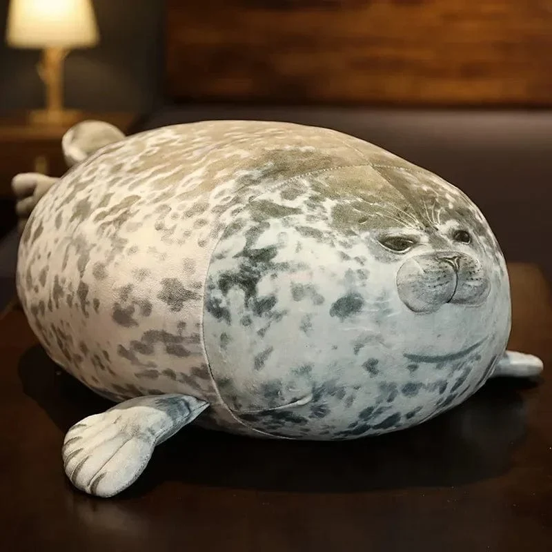 Fettes Plüsch-Foca-Gorda-Robbenspielzeug, Kuscheltier, Foca-Guatona-Peluche, weiche Puppe, Schlafkissen, süße Seelöwenpuppe, Weihnachtsgeschenk