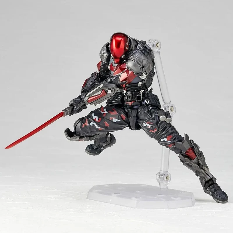 AMAZING YAMAGUCHI Arkham Knight Batman Red Hood Robin Jason Todd Figuarts Spiel Actionfigur Modell Spielzeugsammlung Weihnachtsgeschenk