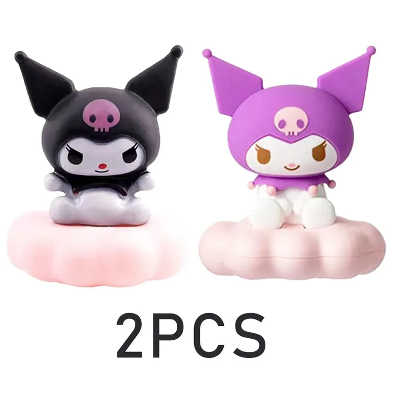 Neues Sanrios-Nachtlicht im japanischen Stil, Emaille-Wolke, Cartoon Kuromi Cinnamoroll Pochacco, kleines Tischlicht, leuchtende Dekoration