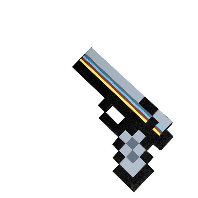Schaumstoffspielzeug-Schwert Minecraft, Rollenspiel-Zubehörserie in Kindergröße, geeignet für Videospielfans und höher zum Sammeln von Geschenken