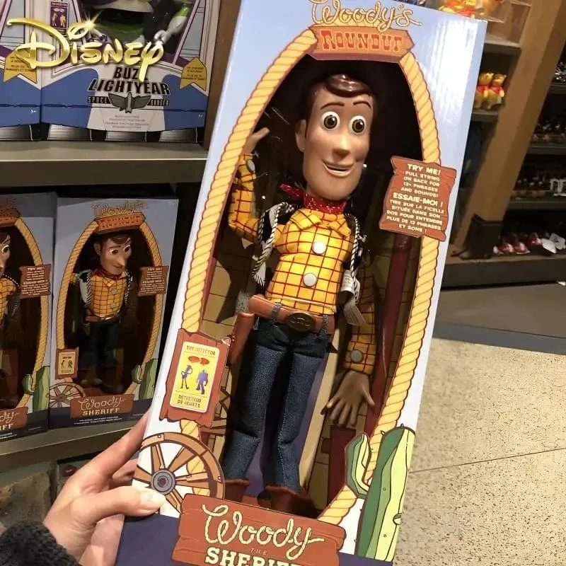 Disney Toy Story 4 Anime Figur Sprechende Woody Buzz Jessie Rex Actionfiguren Modell Dekoration Sammlung Weihnachtsspielzeug Geschenke