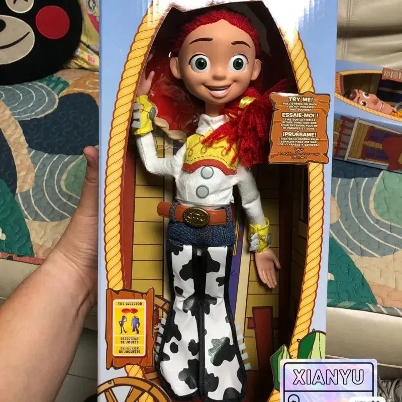 Disney Toy Story 4 Anime Figur Sprechende Woody Buzz Jessie Rex Actionfiguren Modell Dekoration Sammlung Weihnachtsspielzeug Geschenke