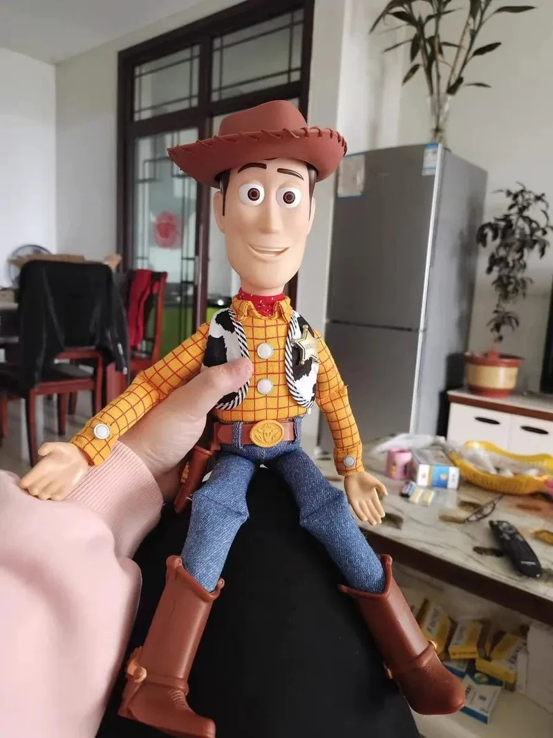 Disney Toy Story 4 Anime Figur Sprechende Woody Buzz Jessie Rex Actionfiguren Modell Dekoration Sammlung Weihnachtsspielzeug Geschenke
