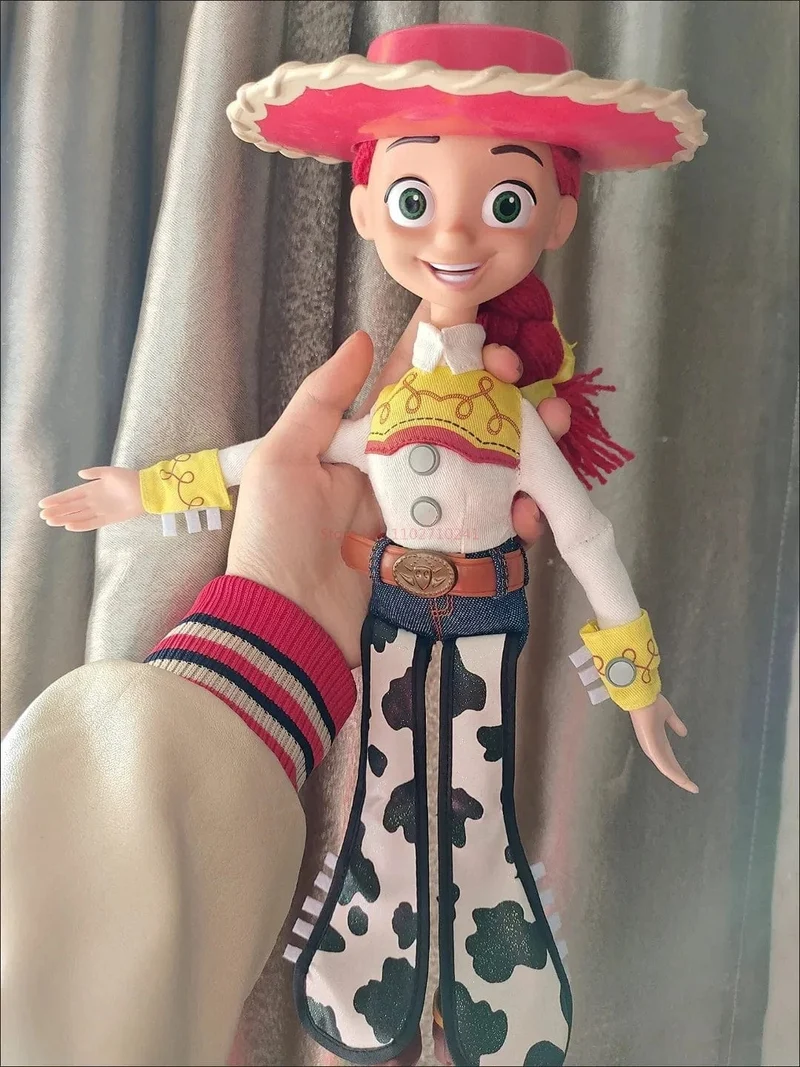 Disney Toy Story 4 Anime Figur Sprechende Woody Buzz Jessie Rex Actionfiguren Modell Dekoration Sammlung Weihnachtsspielzeug Geschenke
