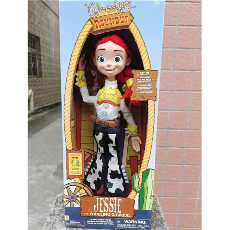 Disney Toy Story 4 Anime Figur Sprechende Woody Buzz Jessie Rex Actionfiguren Modell Dekoration Sammlung Weihnachtsspielzeug Geschenke