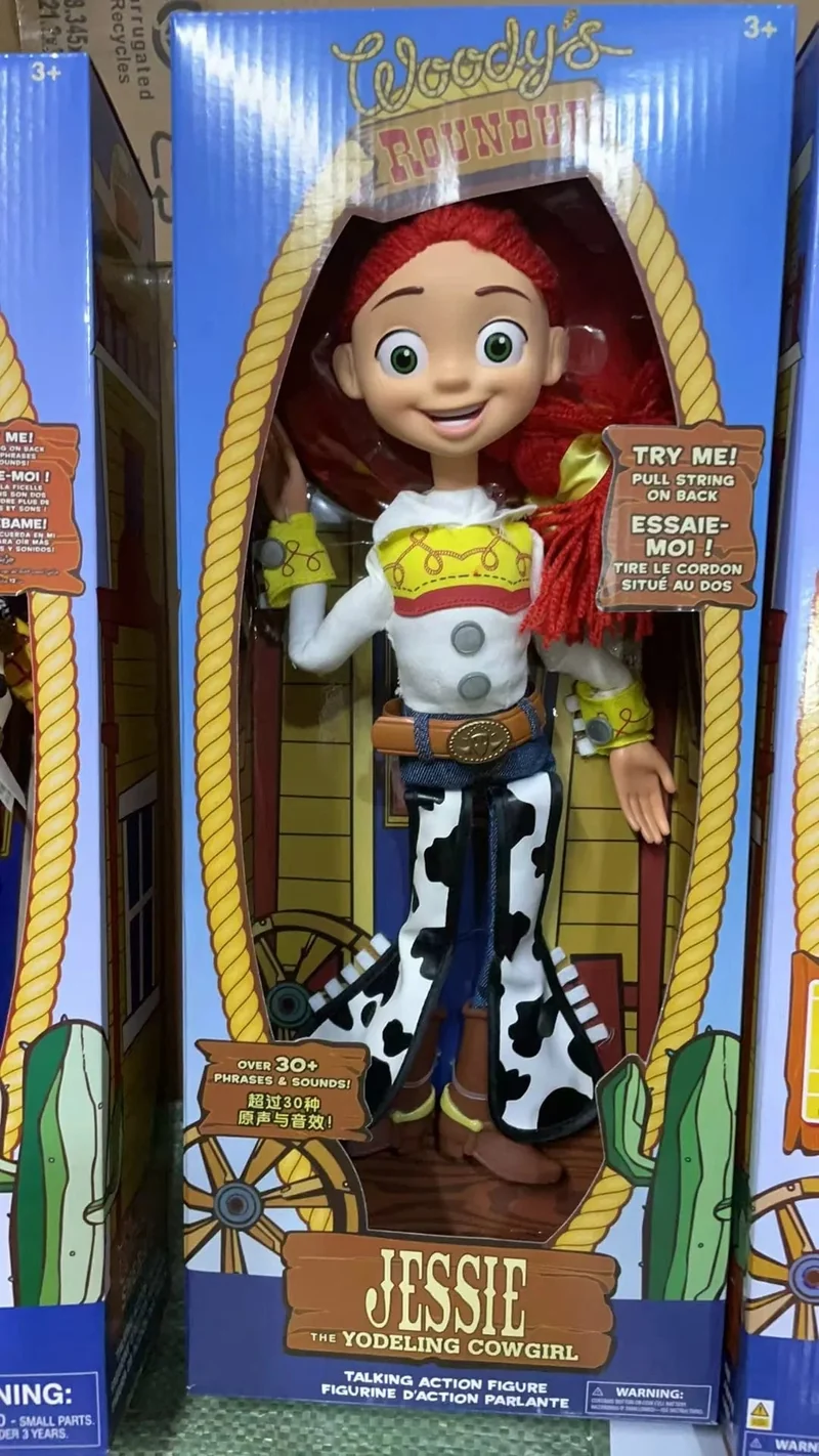 Disney Toy Story 4 Anime Figur Sprechende Woody Buzz Jessie Rex Actionfiguren Modell Dekoration Sammlung Weihnachtsspielzeug Geschenke