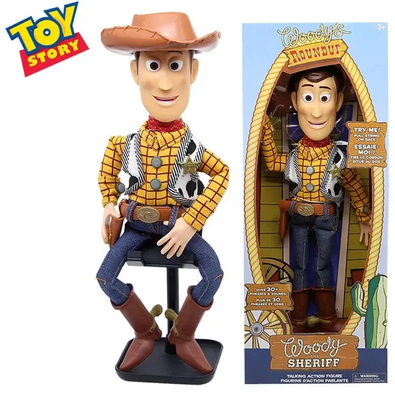 Disney Toy Story 4 Anime Figur Sprechende Woody Buzz Jessie Rex Actionfiguren Modell Dekoration Sammlung Weihnachtsspielzeug Geschenke