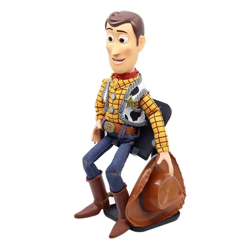 Disney Toy Story 4 Anime Figur Sprechende Woody Buzz Jessie Rex Actionfiguren Modell Dekoration Sammlung Weihnachtsspielzeug Geschenke