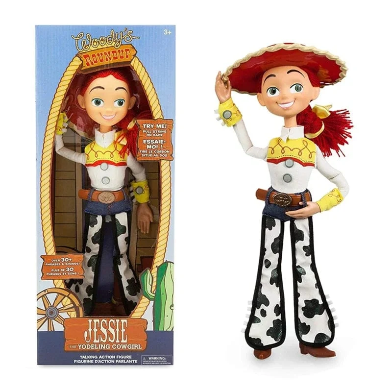 Disney Toy Story 4 Anime Figur Sprechende Woody Buzz Jessie Rex Actionfiguren Modell Dekoration Sammlung Weihnachtsspielzeug Geschenke
