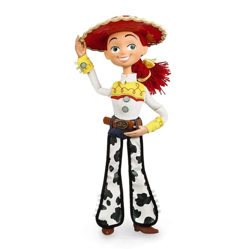Disney Toy Story 4 Anime Figur Sprechende Woody Buzz Jessie Rex Actionfiguren Modell Dekoration Sammlung Weihnachtsspielzeug Geschenke