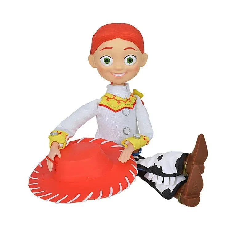 Disney Toy Story 4 Anime Figur Sprechende Woody Buzz Jessie Rex Actionfiguren Modell Dekoration Sammlung Weihnachtsspielzeug Geschenke