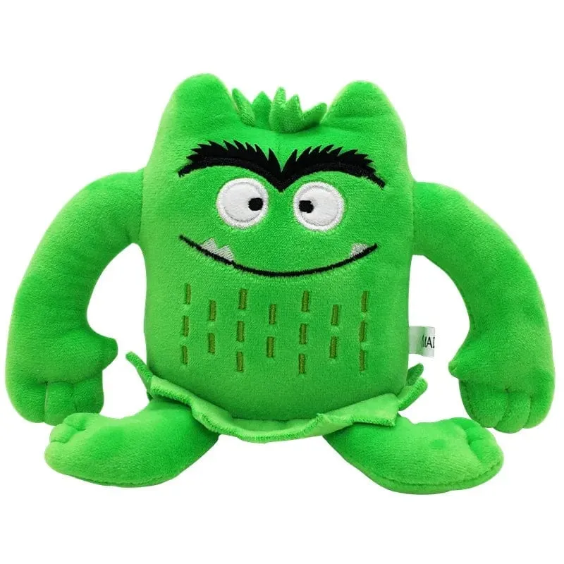 6 Farben Das Farbmonster Plüschtier Tier Weiche Angefüllte Puppen Für Kinder