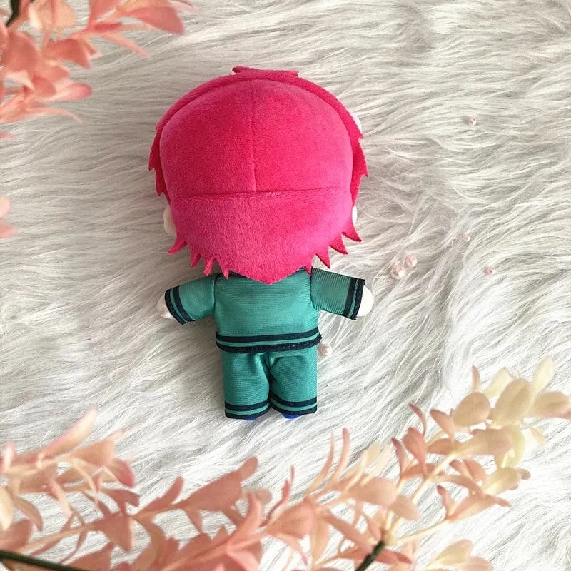 Anime Das katastrophale Leben von Saiki K. Saiki Kusuo Cosplay-Puppe, Plüschkissen, Dekokissen, Spielzeug, Weihnachtsgeschenk für Jungen und Mädchen