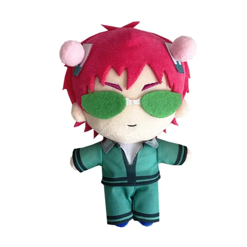 Anime Das katastrophale Leben von Saiki K. Saiki Kusuo Cosplay-Puppe, Plüschkissen, Dekokissen, Spielzeug, Weihnachtsgeschenk für Jungen und Mädchen