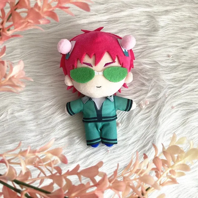 Anime Das katastrophale Leben von Saiki K. Saiki Kusuo Cosplay-Puppe, Plüschkissen, Dekokissen, Spielzeug, Weihnachtsgeschenk für Jungen und Mädchen