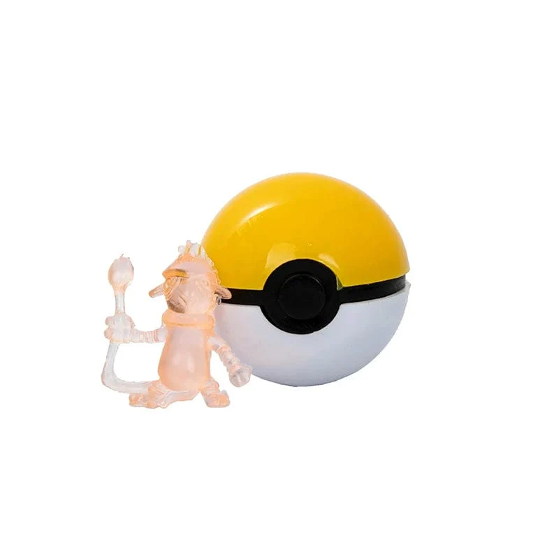 Neuer Stil 50 Stücke Elf Ball 5 CM 100 Stücke 3 CM Pokemon Anime Actionfigur Haustier Pikachu Taschenmonster Pokeball Spielzeug für Kinder Weihnachtsgeschenke