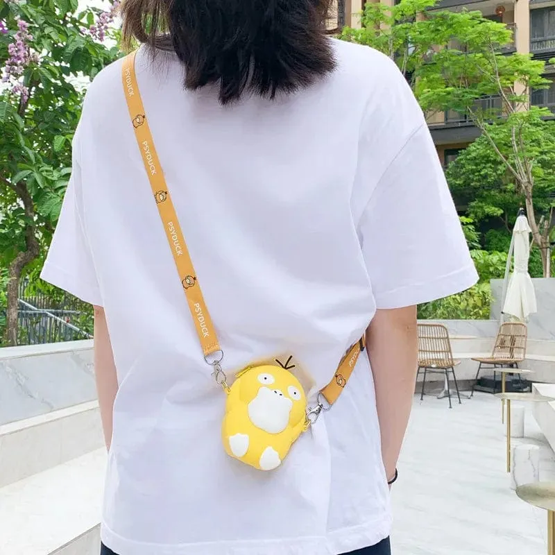 Pokemon Geldbörse Pikachu Anime Figuren Cartoon Modell Silikon Brieftasche Kawaii Persönlichkeit Mode Schulter Tasche Kinder Spielzeug Geschenke