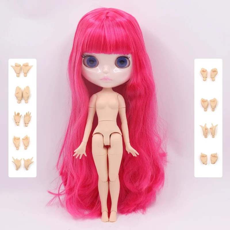 ICY DBS Blyth Puppe 1/6 Joint Körper 30CM BJD spielzeug Natürliche glänzende gesicht mit extra hände AB DIY Mode puppen mädchen geschenk