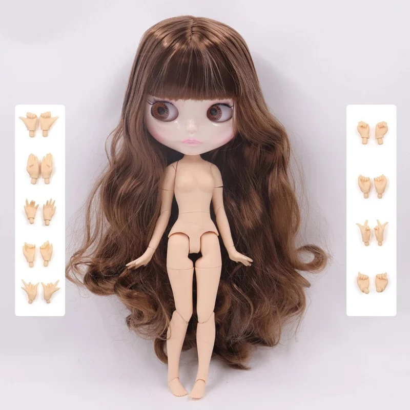 ICY DBS Blyth Puppe 1/6 Joint Körper 30CM BJD spielzeug Natürliche glänzende gesicht mit extra hände AB DIY Mode puppen mädchen geschenk
