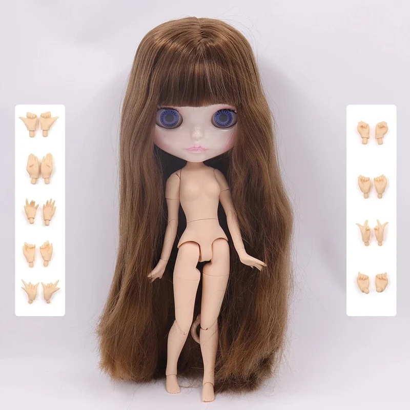 ICY DBS Blyth Puppe 1/6 Joint Körper 30CM BJD spielzeug Natürliche glänzende gesicht mit extra hände AB DIY Mode puppen mädchen geschenk