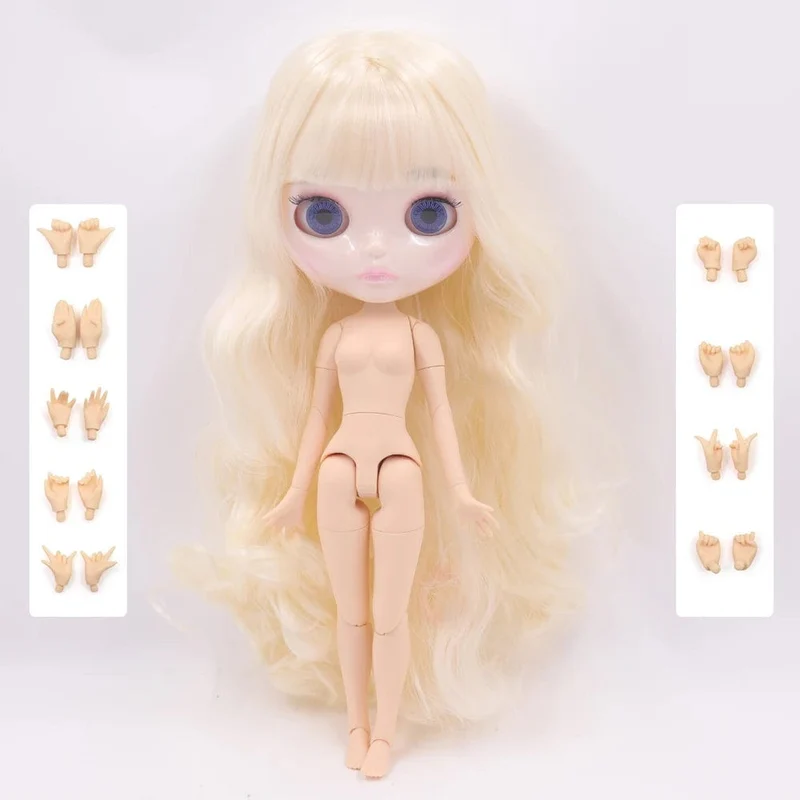 ICY DBS Blyth Puppe 1/6 Joint Körper 30CM BJD spielzeug Natürliche glänzende gesicht mit extra hände AB DIY Mode puppen mädchen geschenk