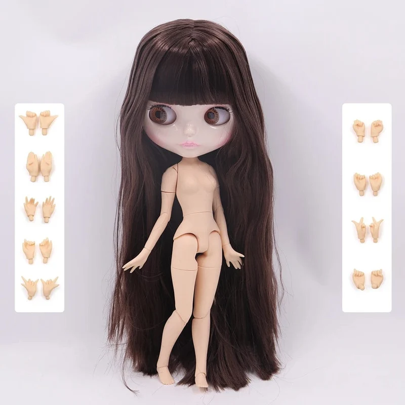 ICY DBS Blyth Puppe 1/6 Joint Körper 30CM BJD spielzeug Natürliche glänzende gesicht mit extra hände AB DIY Mode puppen mädchen geschenk