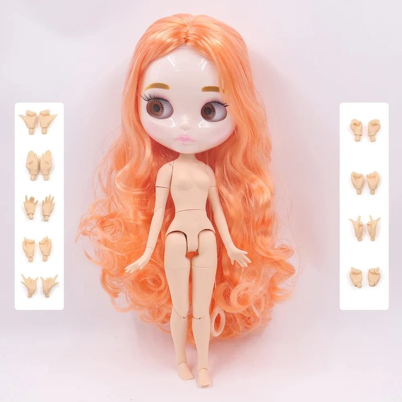 ICY DBS Blyth Puppe 1/6 Joint Körper 30CM BJD spielzeug Natürliche glänzende gesicht mit extra hände AB DIY Mode puppen mädchen geschenk