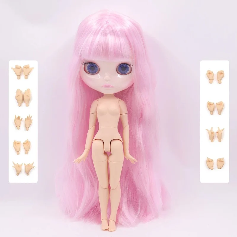 ICY DBS Blyth Puppe 1/6 Joint Körper 30CM BJD spielzeug Natürliche glänzende gesicht mit extra hände AB DIY Mode puppen mädchen geschenk