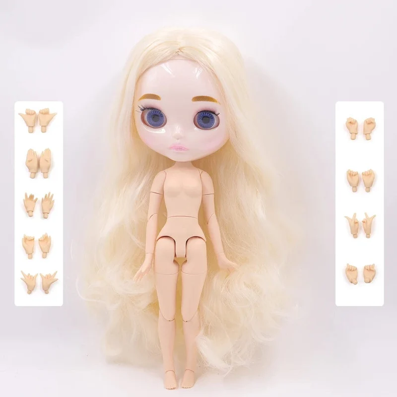 ICY DBS Blyth Puppe 1/6 Joint Körper 30CM BJD spielzeug Natürliche glänzende gesicht mit extra hände AB DIY Mode puppen mädchen geschenk