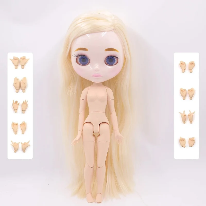 ICY DBS Blyth Puppe 1/6 Joint Körper 30CM BJD spielzeug Natürliche glänzende gesicht mit extra hände AB DIY Mode puppen mädchen geschenk