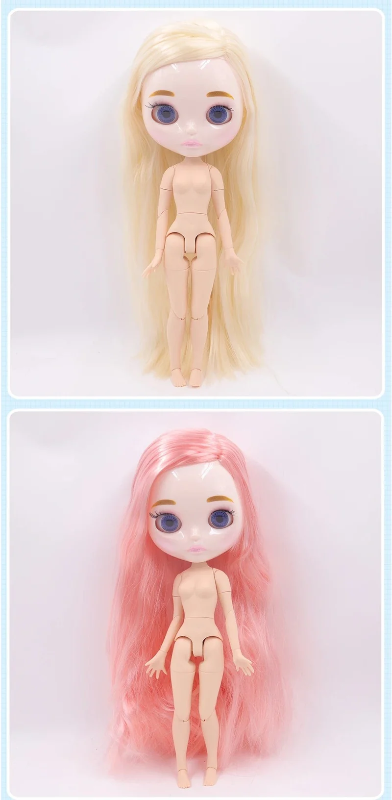 ICY DBS Blyth Puppe 1/6 Joint Körper 30CM BJD spielzeug Natürliche glänzende gesicht mit extra hände AB DIY Mode puppen mädchen geschenk