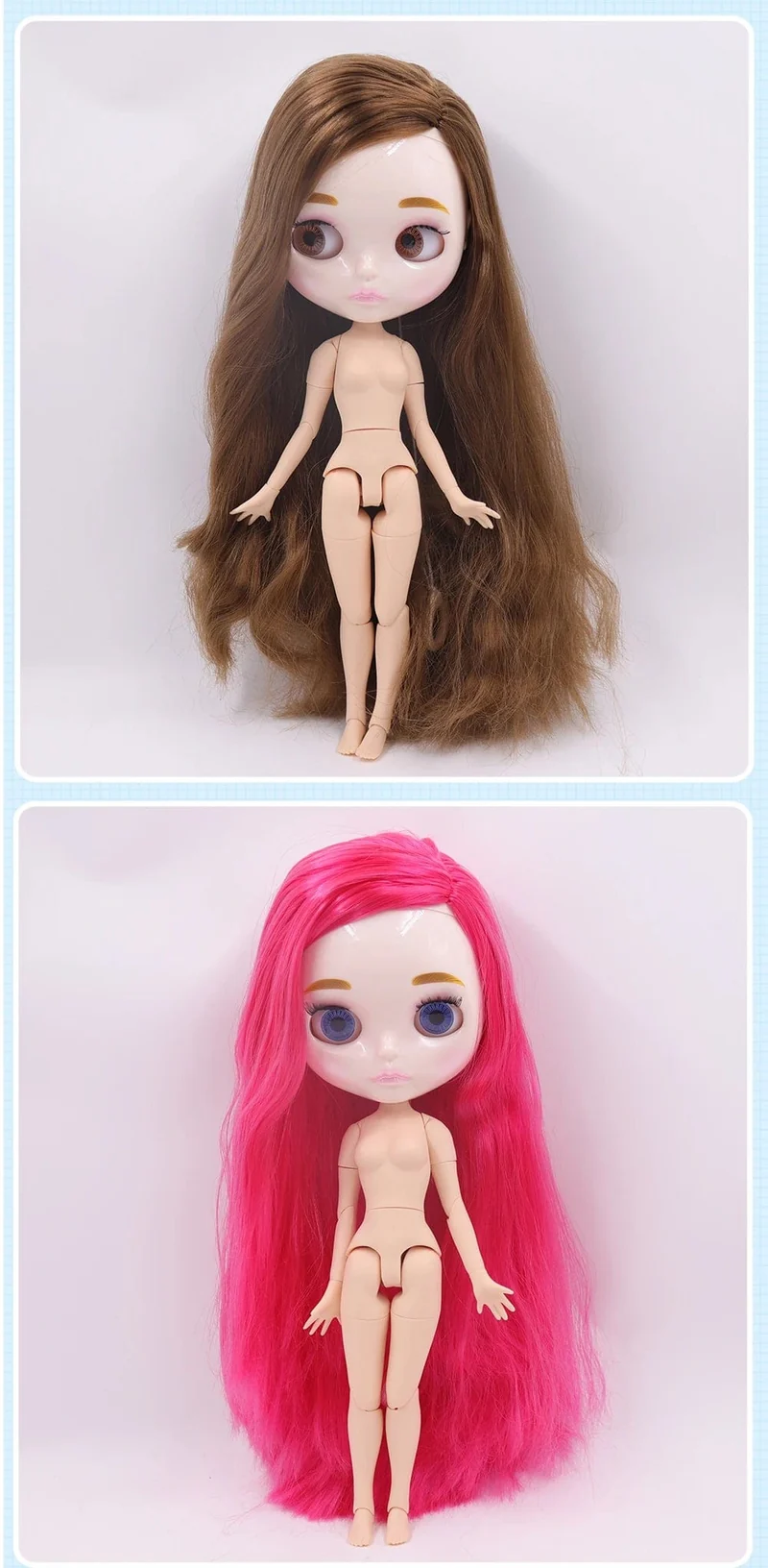 ICY DBS Blyth Puppe 1/6 Joint Körper 30CM BJD spielzeug Natürliche glänzende gesicht mit extra hände AB DIY Mode puppen mädchen geschenk