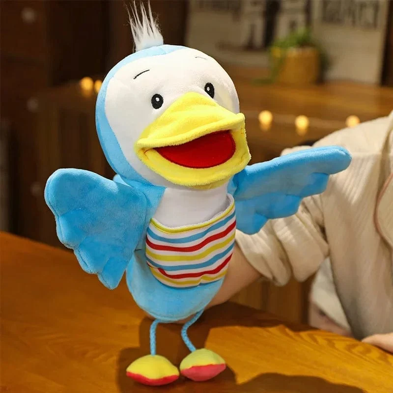 Gefüllte Plüschtiere Spielzeug Handfingerpuppe Kawaii Puppen Pädagogisches Babyspielzeug Lernen & Bildung Affe Tiger Kinder Geschenk