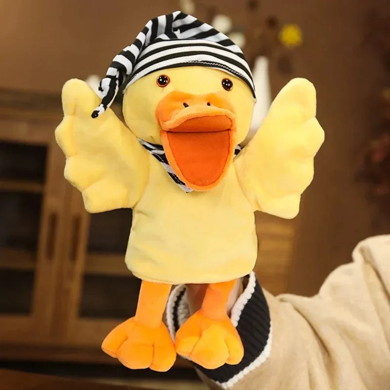 Gefüllte Plüschtiere Spielzeug Handfingerpuppe Kawaii Puppen Pädagogisches Babyspielzeug Lernen & Bildung Affe Tiger Kinder Geschenk