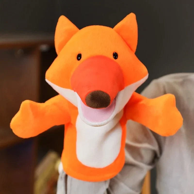Gefüllte Plüschtiere Spielzeug Handfingerpuppe Kawaii Puppen Pädagogisches Babyspielzeug Lernen & Bildung Affe Tiger Kinder Geschenk
