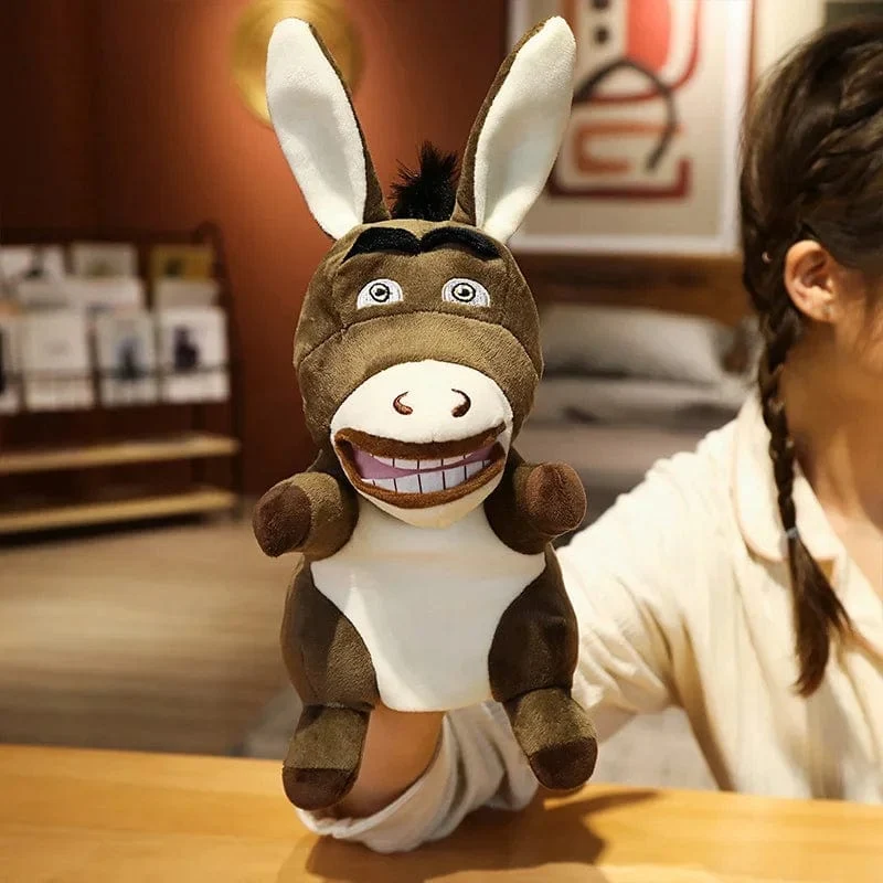 Gefüllte Plüschtiere Spielzeug Handfingerpuppe Kawaii Puppen Pädagogisches Babyspielzeug Lernen & Bildung Affe Tiger Kinder Geschenk