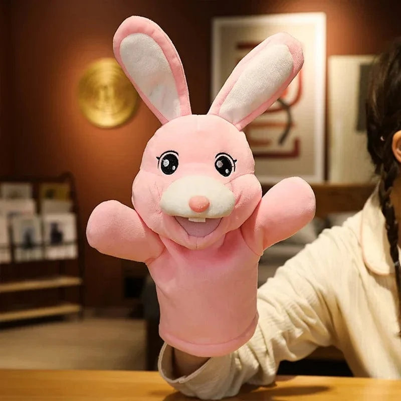 Gefüllte Plüschtiere Spielzeug Handfingerpuppe Kawaii Puppen Pädagogisches Babyspielzeug Lernen & Bildung Affe Tiger Kinder Geschenk