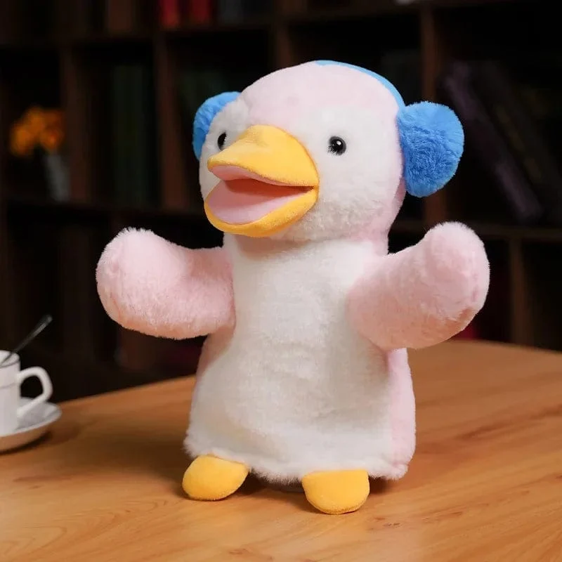 Gefüllte Plüschtiere Spielzeug Handfingerpuppe Kawaii Puppen Pädagogisches Babyspielzeug Lernen & Bildung Affe Tiger Kinder Geschenk