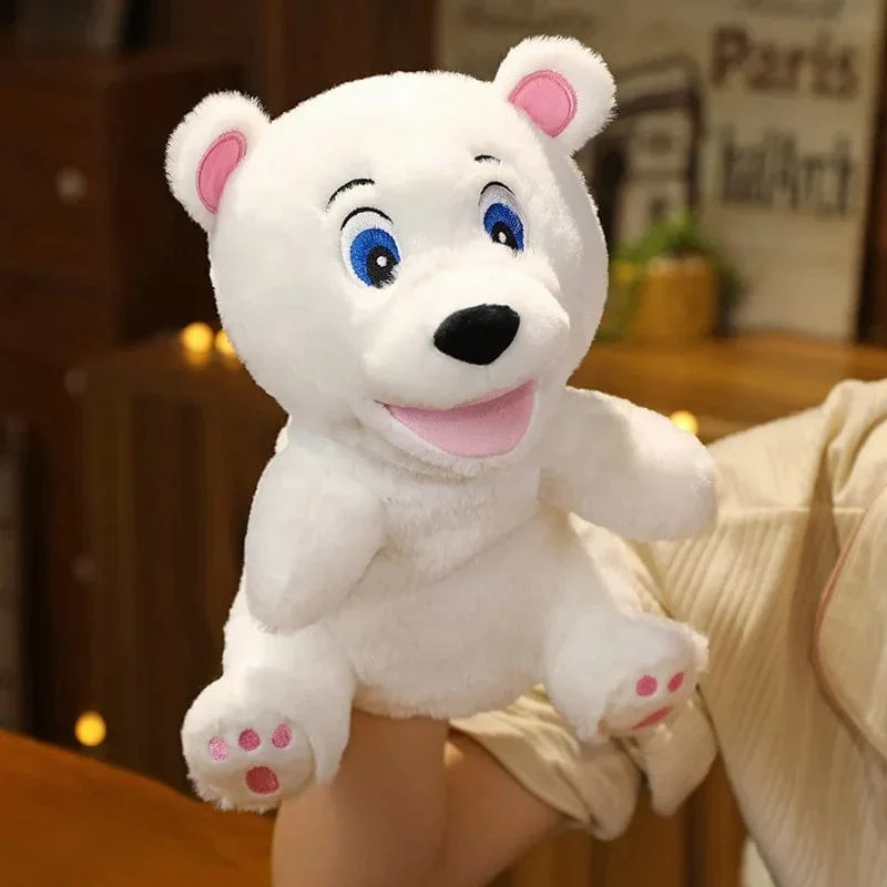 Gefüllte Plüschtiere Spielzeug Handfingerpuppe Kawaii Puppen Pädagogisches Babyspielzeug Lernen & Bildung Affe Tiger Kinder Geschenk