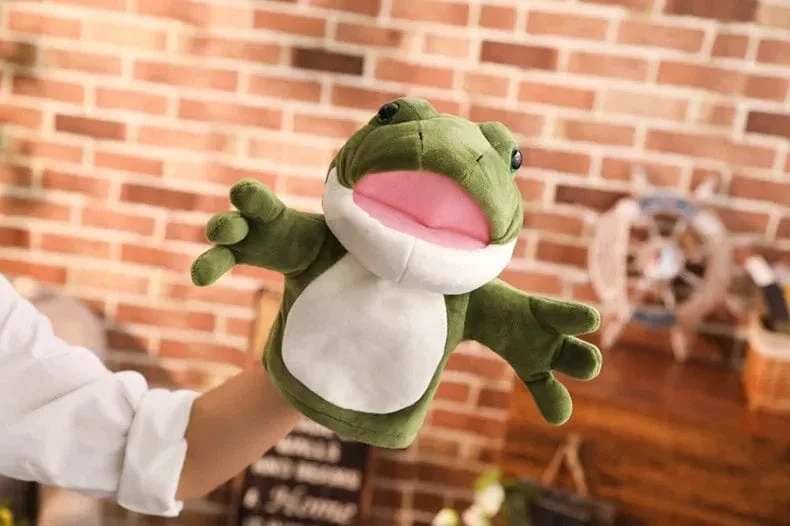 Gefüllte Plüschtiere Spielzeug Handfingerpuppe Kawaii Puppen Pädagogisches Babyspielzeug Lernen & Bildung Affe Tiger Kinder Geschenk