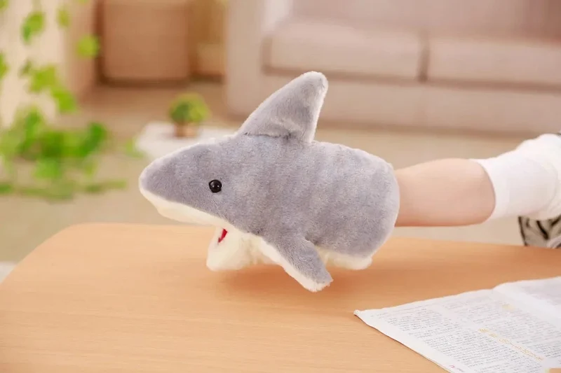 Gefüllte Plüschtiere Spielzeug Handfingerpuppe Kawaii Puppen Pädagogisches Babyspielzeug Lernen & Bildung Affe Tiger Kinder Geschenk