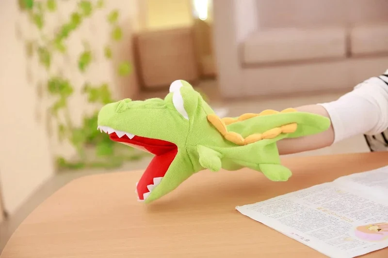 Gefüllte Plüschtiere Spielzeug Handfingerpuppe Kawaii Puppen Pädagogisches Babyspielzeug Lernen & Bildung Affe Tiger Kinder Geschenk