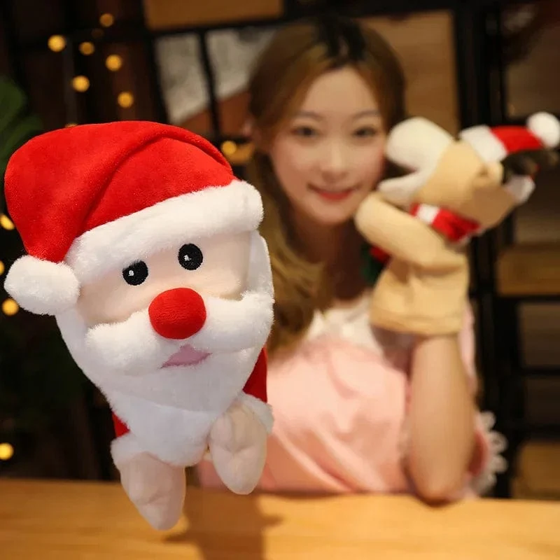 Gefüllte Plüschtiere Spielzeug Handfingerpuppe Kawaii Puppen Pädagogisches Babyspielzeug Lernen & Bildung Affe Tiger Kinder Geschenk