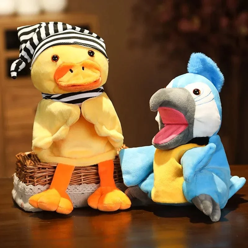 Gefüllte Plüschtiere Spielzeug Handfingerpuppe Kawaii Puppen Pädagogisches Babyspielzeug Lernen & Bildung Affe Tiger Kinder Geschenk